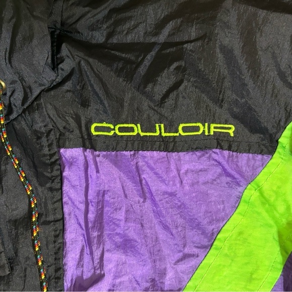 Vintage Couloir One Piece Ski Suit 80's 90's Women' Size 42 - Picture 15 of 15